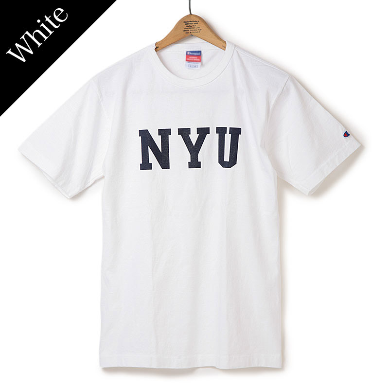 Champion/NYU T-Shirt/チャンピオン/NYU Tシャツ